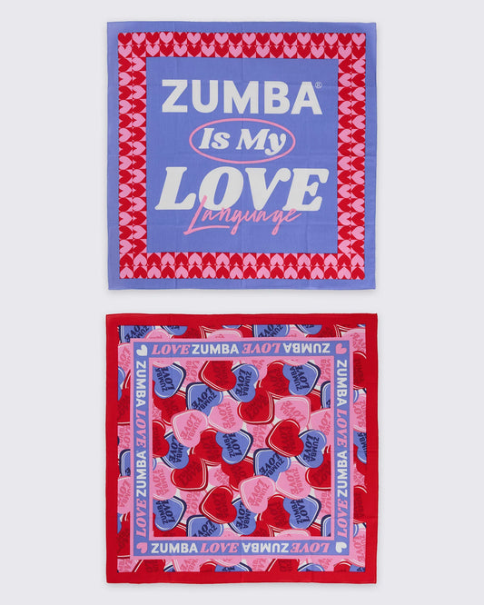 Zumba Love Bandana 2PK