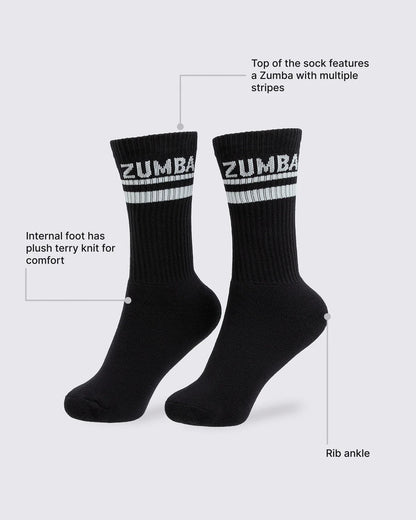 Zumba Core Plush High Socks