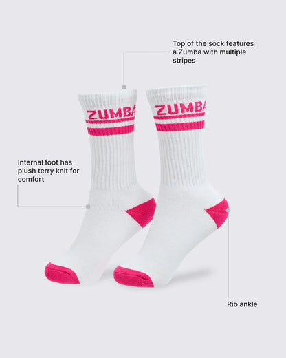 Zumba Core Plush High Socks
