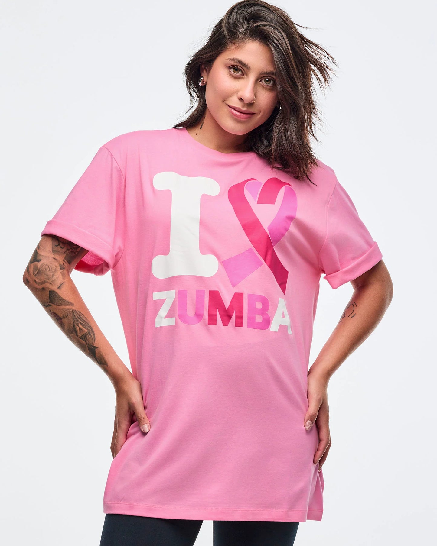 I Love Zumba Pink Tees
