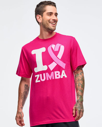 I Love Zumba Pink Tees