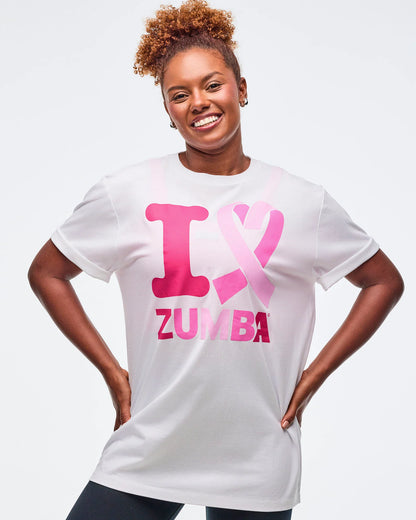 I Love Zumba Pink Tees