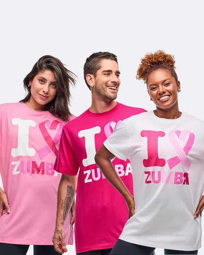 I Love Zumba Pink Tees