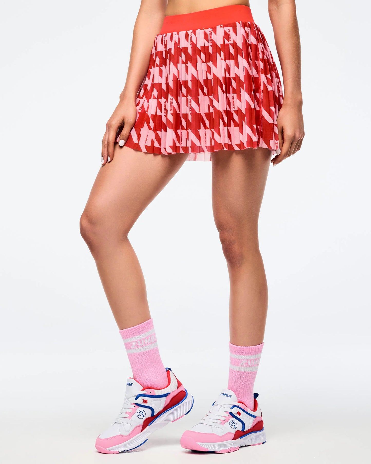 Zumba Amour Plush Half Crew Sock