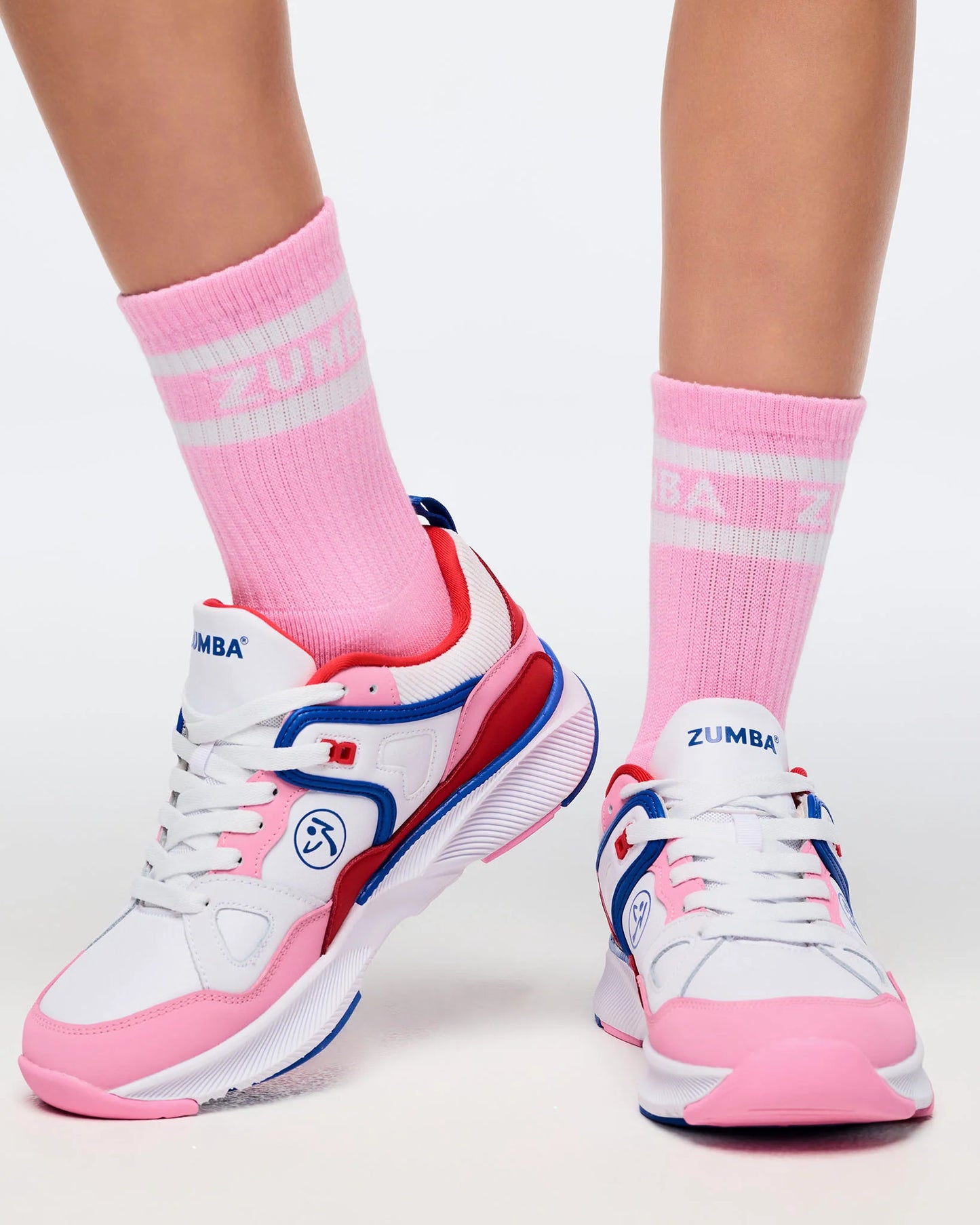 Zumba Amour Plush Half Crew Sock