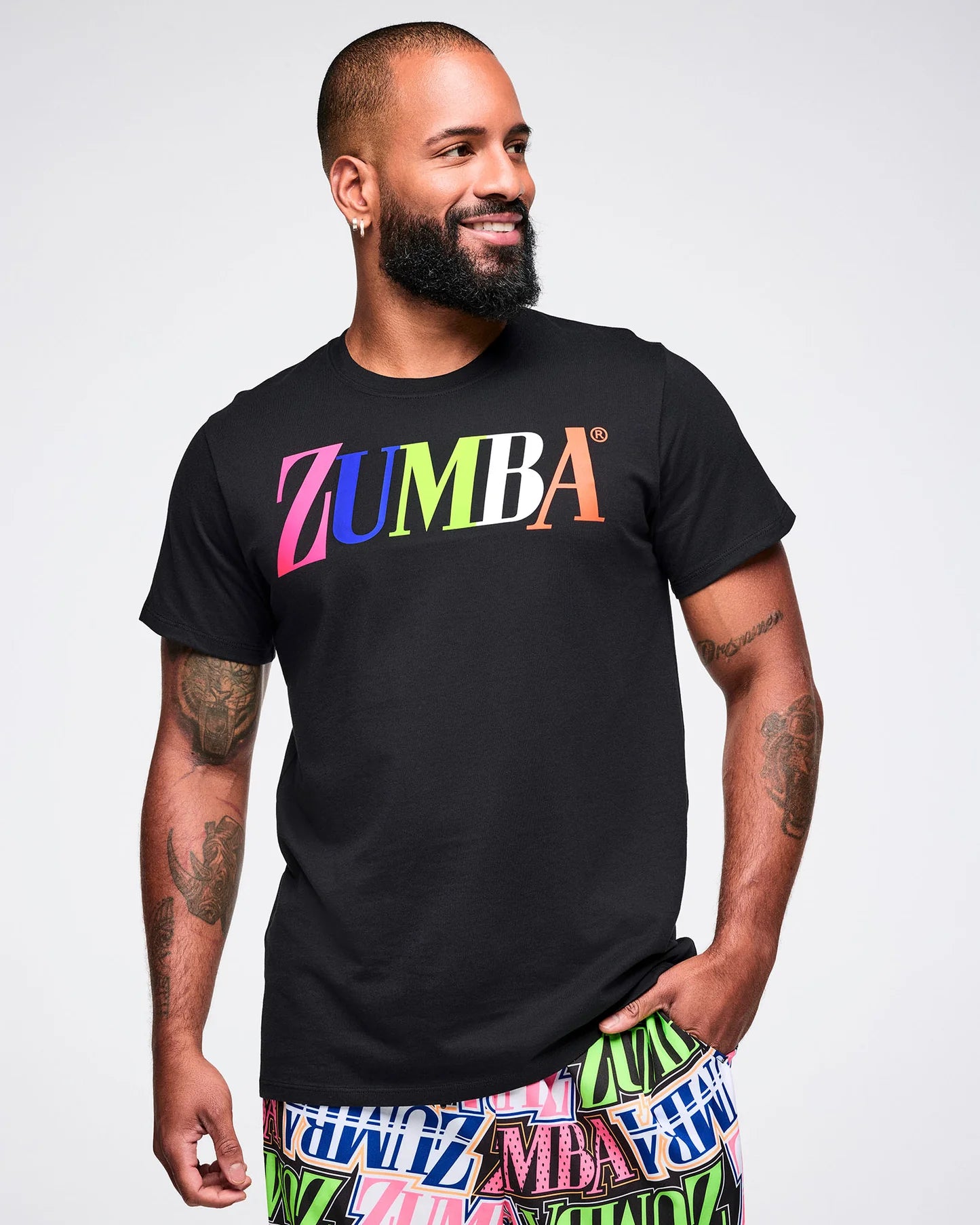 Dale-Z Unisex Crew Neck Tee - Black