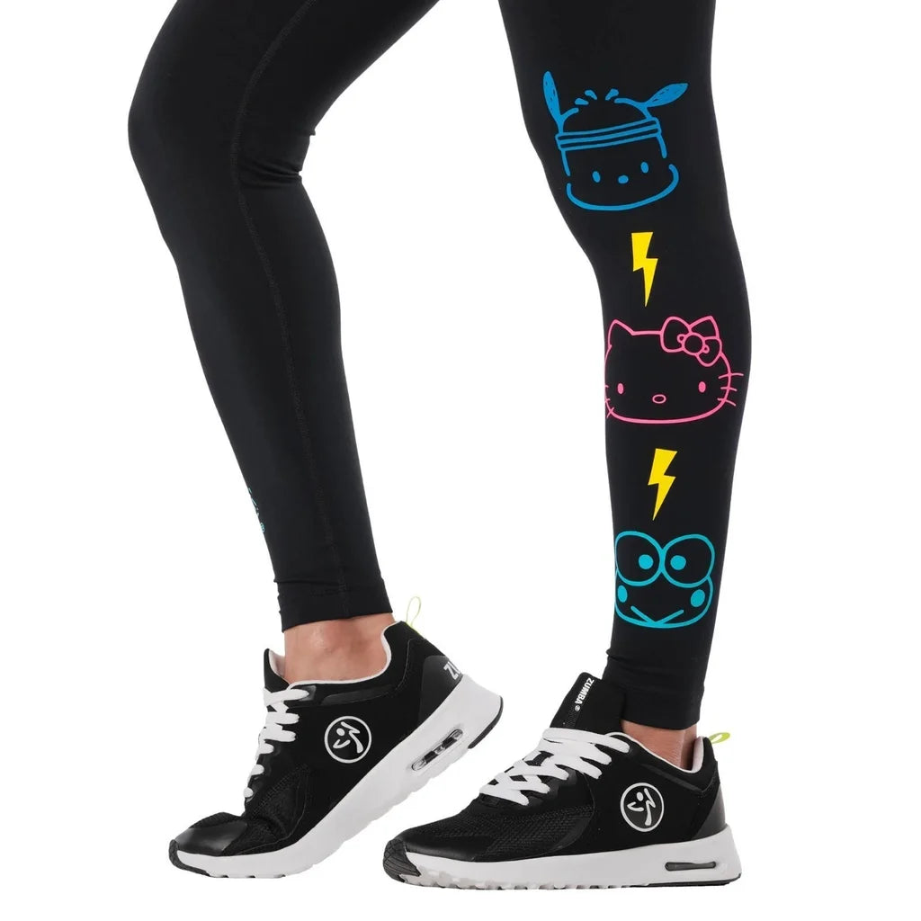 Hello Kitty X Zumba Black Leggings